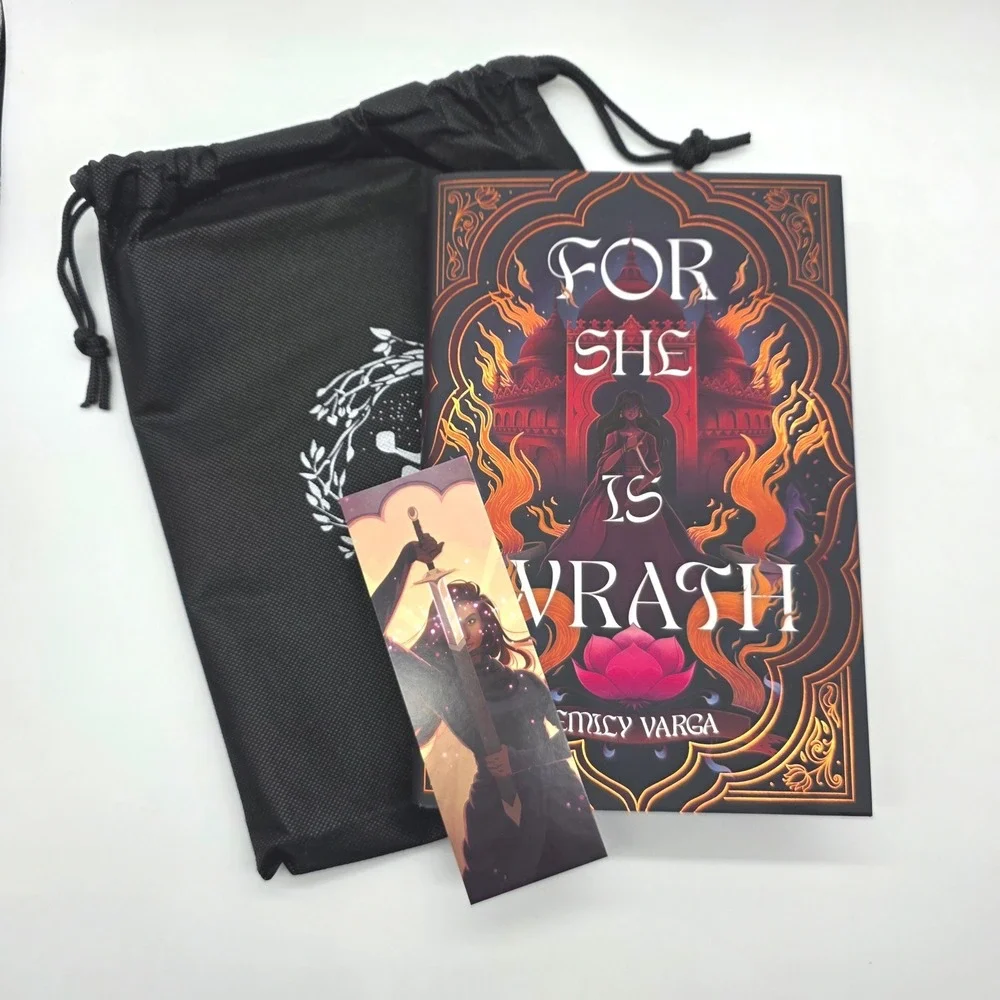 For She‎ Is Wrath Emily Varga Exclusive Edition Digitally Signed FairyLoot Book